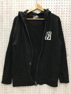 ロック ジャンク古着　LEFLAH 蟻　グラフィック　スウェットパーカー