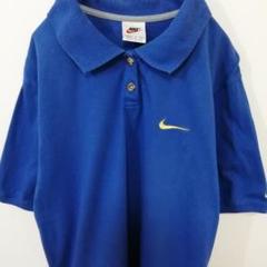 【90s】NIKE ポロシャツ 希少なヴィンテージ◎ サイズS スウォッシュ