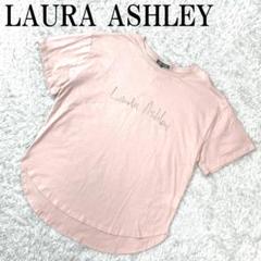 新品タグ付き LAURA ASHLEY 半袖Tシャツ ピンク 40 B889