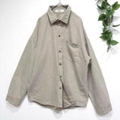 アンティローザホリデー　長袖シャツ　オーバーサイズ　カジュアル　ゆったり　M