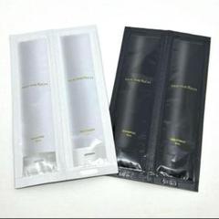 シルクザリッチモイスト(White)&スカルプ(Black) パウチセット