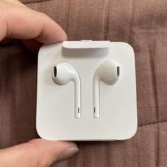 【送料無料!!新品・未使用iPhone純正イヤホン】
