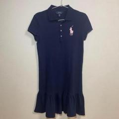 ポロラルフローレン Ralph Lauren ワンピース フリル シャツ ビック