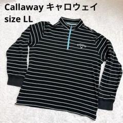 Callaway キャロウェイハーフジップ 長袖シャツ LL