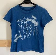 45R 海ものがたりのプリントTシャツ（ロブスター・インディゴ） 45R（フォーティファイブアール）の「海ものがたりのプリントT