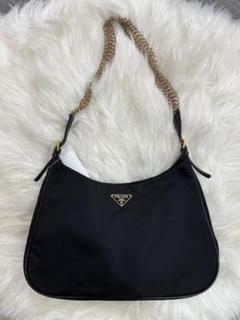 PRADA プラダ テッスート チェーンショルダーバッグのサムネイル