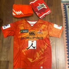ラグビー sunwolves ユニフォーム サンウルブズ Canterbury カンタベリー Lサイズ ホーム ウェア ジャージ