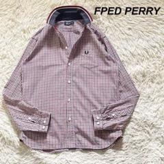 FPED PERRY シャツ ギンガムチェック リブカラー M
