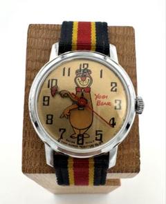 ジャンク YOGI BEAR クマゴロー 手巻き腕時計 A3554