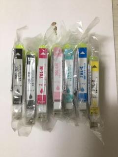 互換インクカートリッジ 6色セット+黒1点おまけ付き EPSON