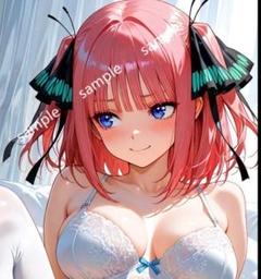 ラ*グ様 中野二乃　五等分の花嫁　シークレット　バスタオル　3722 ウマ娘 ラ*グ様 中野二乃 五等分の花嫁 シークレット バスタオル 3722
