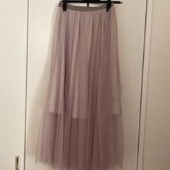 プリーツスカート ロングスカート