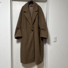 【極美品】ZARA チェスターコート ロングコート キャメル ZARA チェスターコート レディースロングコート Mサイズ - メルカリ
