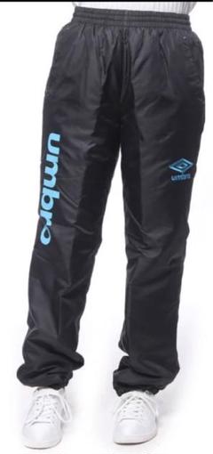 アンブロ　UMBRO ナイロンパンツ　Lサイズ　ブルー　90年代　台湾製 シャカパン シャカシャカ unbro アンブロ ナイロンパンツ シャカシャカパンツ ウインド