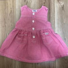 OshKosh ピンク ジャンバースカート 90