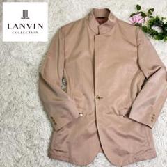 LANVIN COLLECTION マオカラーテーラードジャケット シルクXXL