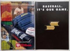 SSK BASEBALL カタログ&ウィルソン ベースボールカタログ 2冊セットのサムネイル