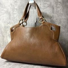 美品✨Cartier マルチェロ トートバッグ 肩掛け パンチング ブラウンのサムネイル