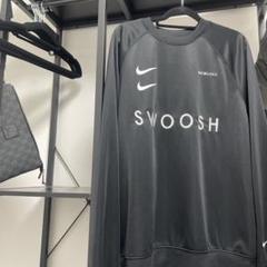 Nike Swoosh ロングスリーブウェア ブラック