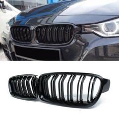BMW ブラックキドニーグリル ダブルフィン