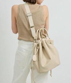 GOOD GRIEF! POUCH WITH FOLDING TOTE 茶