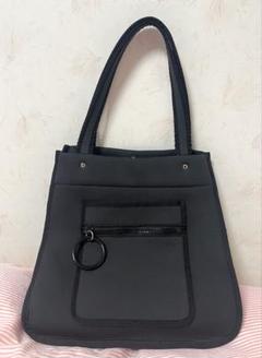 完売！PAPILLONNER/パピヨネ ベルトトートバッグ 黒 パル