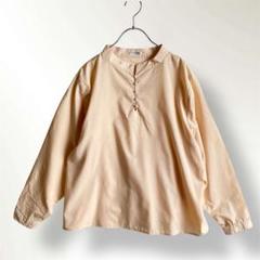 美品　ESSEME レディースカットソー　薄手　ベージュ　透け感あり　Lサイズのサムネイル