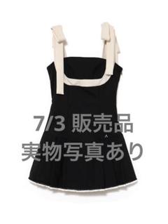 andmary ♡ Chuchu pleats ribbon dress - メルカリ