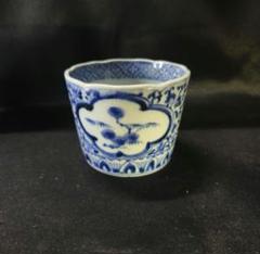 蔵出し　明治期　素敵な柄！蕎麦猪口　5つ　古伊万里　向付 Yahoo!オークション -「蕎麦猪口」の落札相場・落札価格