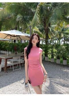 セクシースリムミニワンピース✭春のデート必須✭モテ服アイテム　キャバ