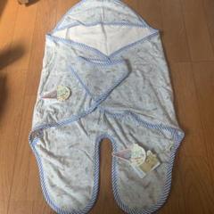 新品未使用 ジェラートピケ ジェラピケ 男の子 おくるみ