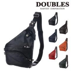DOUBLES ボディバッグ ブラック
