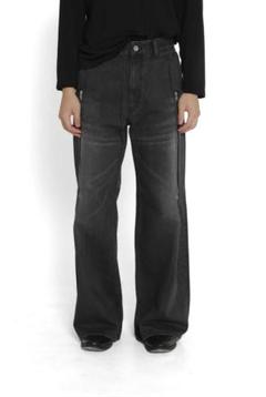 HIBIKI NAKAMINAMI ZIPPED TROUSERS スラックス HIBIKI NAKAMINAMI ZIPPED TROUSERS スラックス メンズ