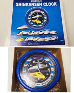美品 新幹線クロック 壁掛け時計 SR-WC15001BL