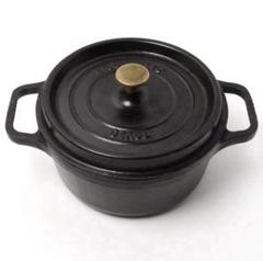 ストウブ鍋 22 【中古】 レシピ本付き ストウブ ピコ ココット オーバル 17cm [ブラック] (鍋) 価格