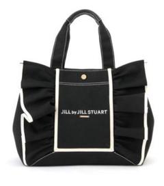 JILL by JILL STUART フレームフリルトート　ブラック　大　完売