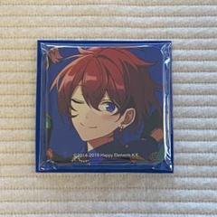 新品★あんスタ★Knights【朱桜司】一番カフェ★スクエア★缶バッジ あんスタ 朱桜司 フレ缶 （缶バッジ あんスタ knights 嵐 凛月