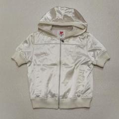 courreges 00s サテン フーディ ジャケット Y2K courreges 00s サテン フーディ ジャケット Y2K - メルカリ