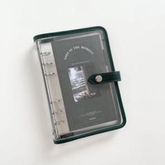 早い者勝ち 韓国 貯金 アクリルバインダー カバー A6 pvc