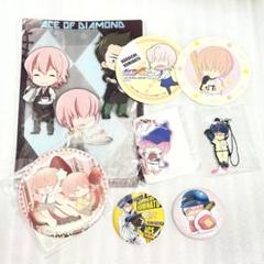 ダイヤのA まるくじ 小湊春市 アクリルキーホルダー 缶バッジ 色紙 ダイヤのA actⅡ WEBくじ第4弾 ～memories of spring～ 小湊春市