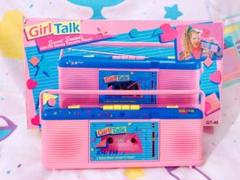 ♡Girl Talk カセットプレーヤー ラジカセ ファンシートイ spank♡ ♡Girl Talk カセットプレーヤー ラジカセ ファンシートイ spank♡