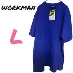 耐久撥水加工 汚れ落ちやすい 綿素材 無地 コットン 半袖 Tシャツ L 青 夏