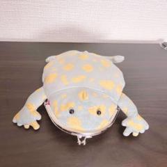バジェットガエル がま口ポーチ 小物入れ コインケース ぬいぐるみ