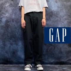 GAP/ギャップ タック ワイド パンツ チノパン 古着