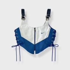 「大人気 新入荷 新品」に該当するファッション通販 Nike タンク 古着再構築 フリーサイズ ビスチェ y2k リメイク トップス