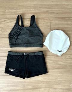 speedo スイムウェア　フィットネス　S 帽子付き