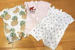 ベビー服　ロンパース 80cm 3点セット