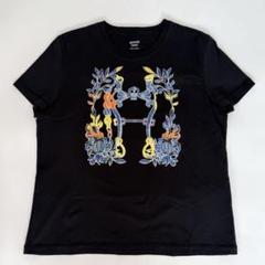 エルメスTシャツドレス36 カルトゥッシュネイビー