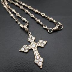 美品 Loree Rodkin ローリーロドキン ネックレス クロス 925