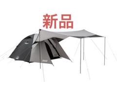 Coleman　タフワイドドームIV　ブラック／グレー色　グランドシート付きです Coleman コールマン タフワイド ドームテントのレンタル 【5日間
